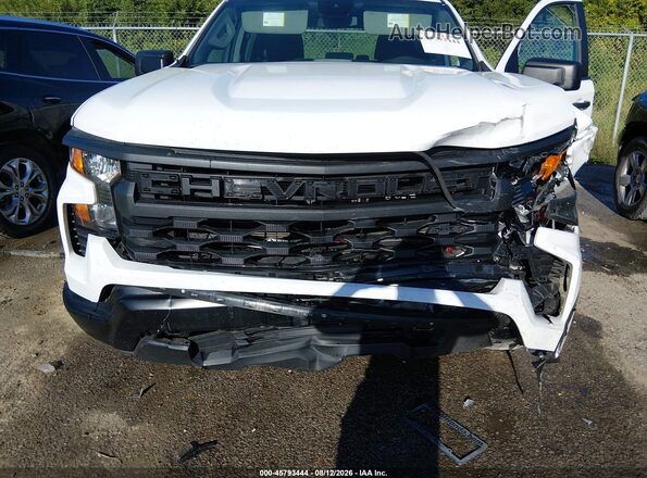 2GCPAAED7P1114668 2023 CHEVROLET SILVERADO Белый Вид спереди