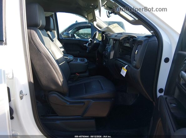 2GCPAAED7P1114668 2023 CHEVROLET SILVERADO Белый Вид салона спереди