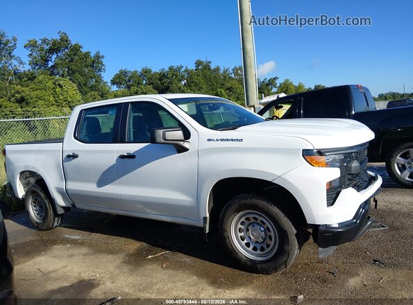 2GCPAAED7P1114668 2023 CHEVROLET SILVERADO Белый Вид задней части салона