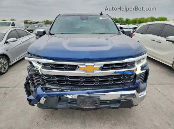 2GCPACED1P1137696 2023 CHEVROLET SILVERADO Blue Դիմացի տեսք