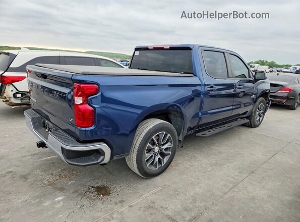 2GCPACED1P1137696 2023 CHEVROLET SILVERADO Blue Հետևի աջ