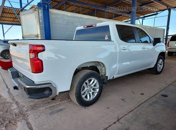 2GCPACED1S1142616 2025 CHEVROLET SILVERADO White უკანა მარჯვენა