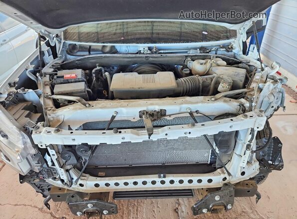 2GCPACED1S1142616 2025 CHEVROLET SILVERADO White უკანა სალონის ხედი