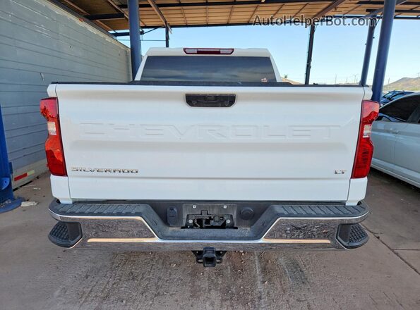 2GCPACED1S1142616 2025 CHEVROLET SILVERADO White უკანა ხედი
