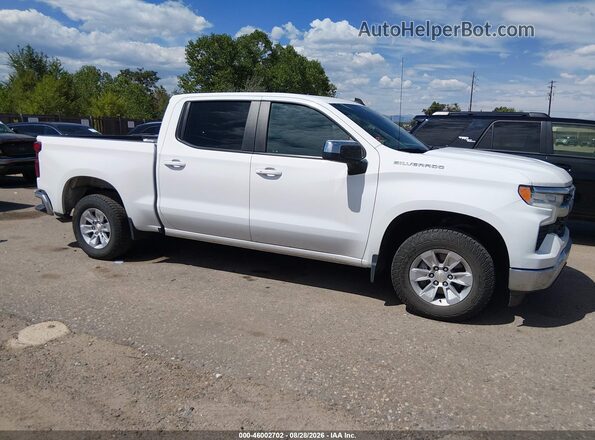 2GCPACED7S1120569 2025 CHEVROLET SILVERADO White Սալոնի հետևի տեսք