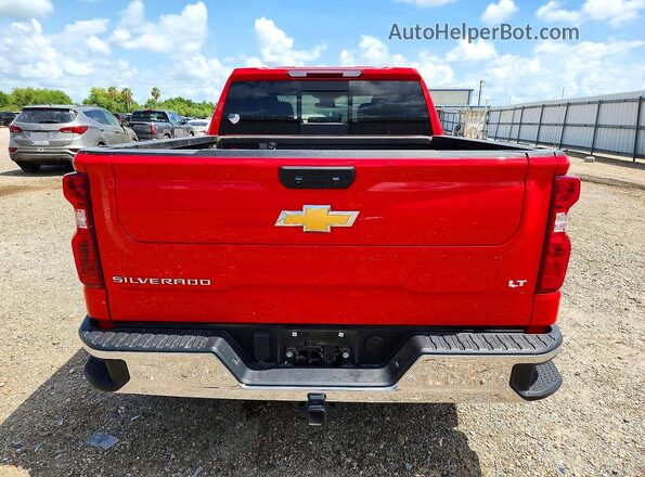 2GCPACEDXS1115852 2025 CHEVROLET SILVERADO Красный Вид сзади