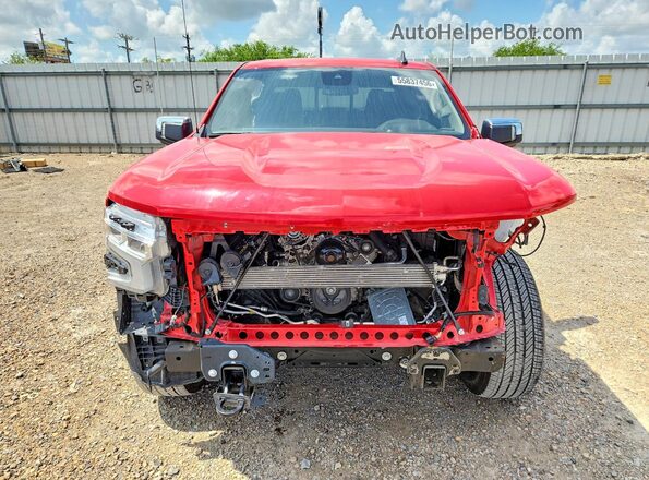 2GCPACEDXS1115852 2025 CHEVROLET SILVERADO Красный Вид спереди