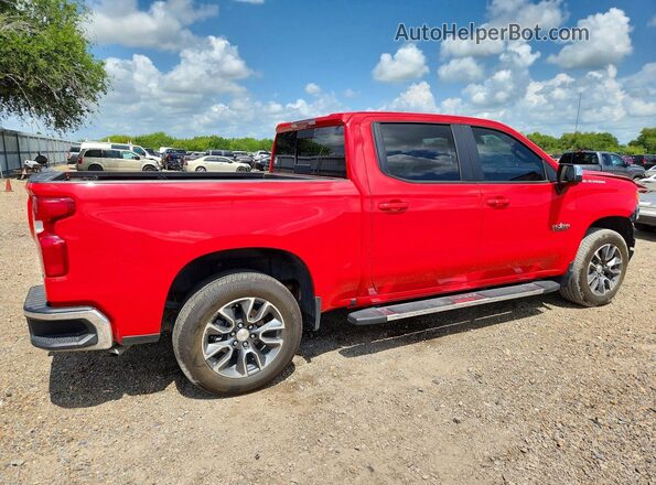 2GCPACEDXS1115852 2025 CHEVROLET SILVERADO Красный Задняя правая четверть