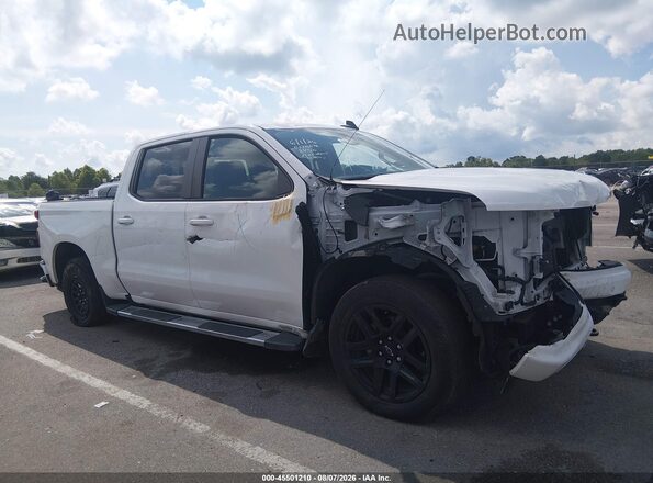 2GCPADED6R1143972 2024 CHEVROLET SILVERADO White Սալոնի հետևի տեսք