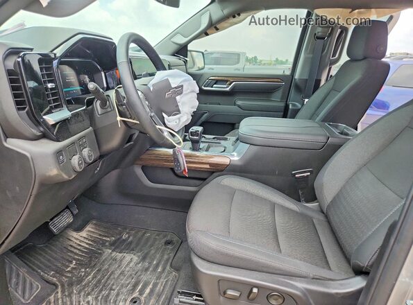 2GCPADEDXT1123473 2026 CHEVROLET SILVERADO Gray Widok wnętrza z przodu