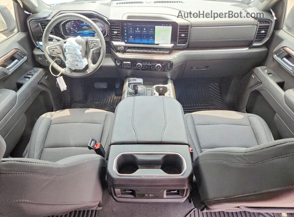 2GCPADEDXT1123473 2026 CHEVROLET SILVERADO Gray Widok deski rozdzielczej