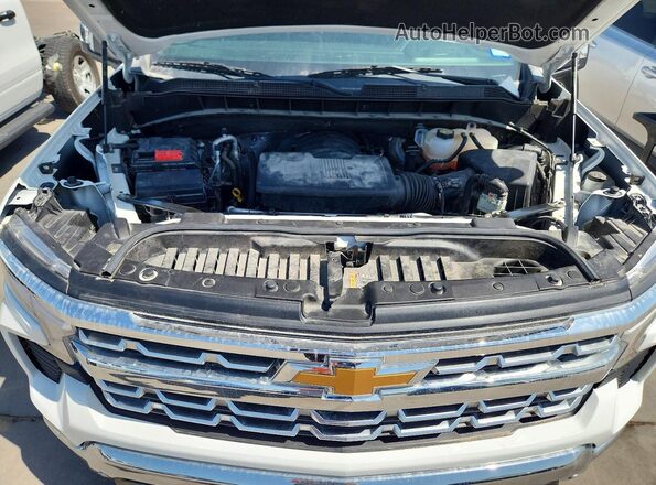 2GCPAEEDXR1157248 2024 CHEVROLET SILVERADO White Vista interior trasera