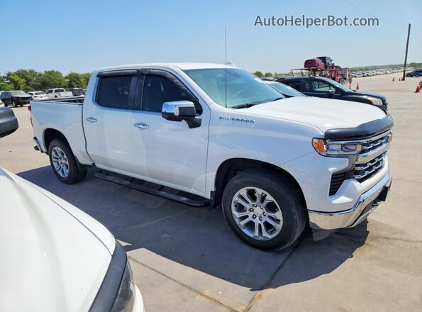 2GCPAEEDXR1157248 2024 CHEVROLET SILVERADO White Delantero derecho