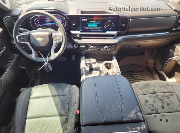 2GCPAEEDXR1157248 2024 CHEVROLET SILVERADO White Vista del salpicadero
