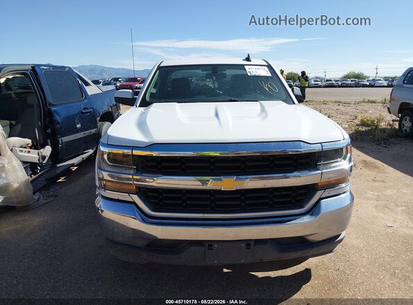 2GCRCPEC0K1114033 2019 CHEVROLET SILVERADO White Widok wnętrza z tyłu