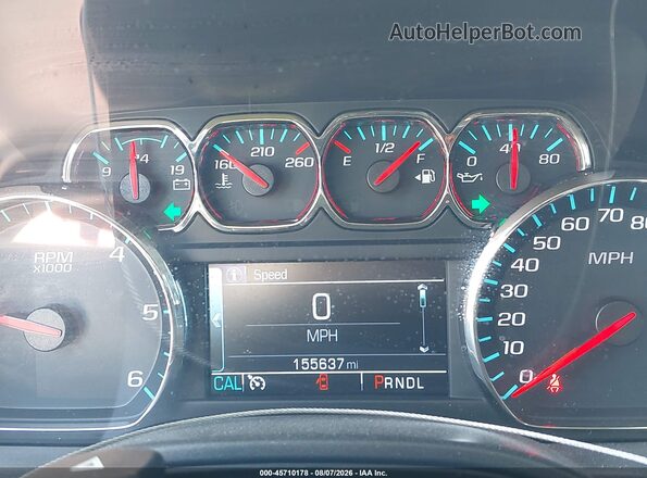 2GCRCPEC0K1114033 2019 CHEVROLET SILVERADO White Widok tylnych siedzeń