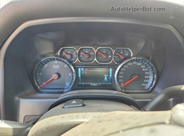 2GCRCPEC3K1185758 2019 CHEVROLET SILVERADO Black Vista del cuadro de instrumentos