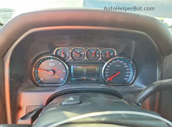 2GCRCPEC4K1208626 2019 CHEVROLET SILVERADO Silver Vista del cuadro de instrumentos