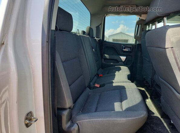 2GCRCPECXK1161084 2019 CHEVROLET SILVERADO White Вид задніх сидінь