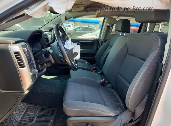 2GCRCPECXK1161084 2019 CHEVROLET SILVERADO White Вид салону спереду