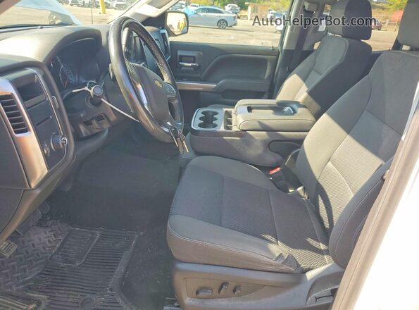 2GCRCREC2J1109409 2018 CHEVROLET SILVERADO White Vista interior delantera