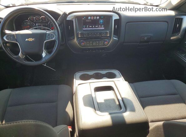 2GCRCREC2J1109409 2018 CHEVROLET SILVERADO White Vista del salpicadero