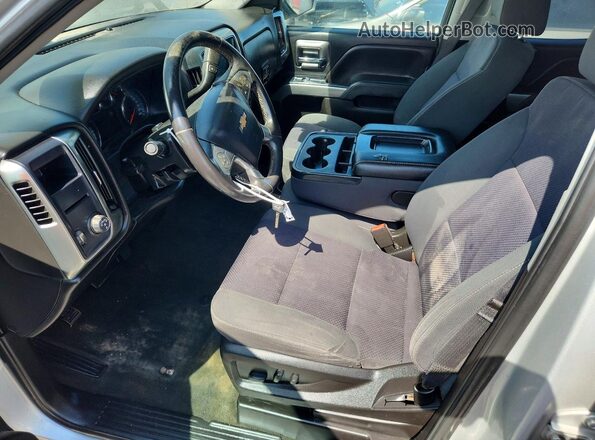 2GCRCRECXJ1100957 2018 CHEVROLET SILVERADO Silver Вид салону спереду