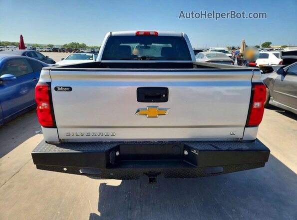 2GCRCRECXJ1100957 2018 CHEVROLET SILVERADO Silver Вид ззаду