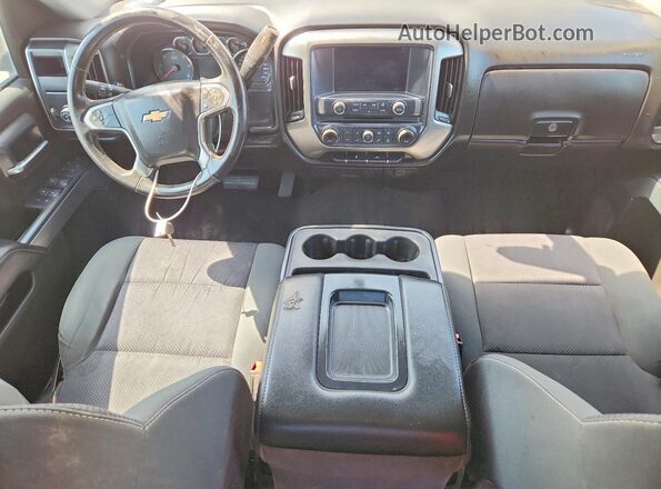 2GCRCRECXJ1100957 2018 CHEVROLET SILVERADO Silver Вид панелі приладів