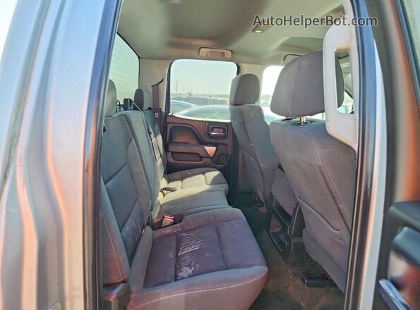 2GCRCRECXJ1100957 2018 CHEVROLET SILVERADO Silver Вид задніх сидінь