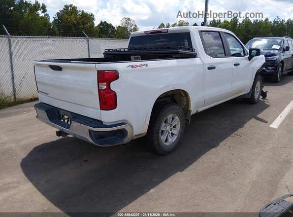 2GCUDAED0R1200935 2024 CHEVROLET SILVERADO White Rear right