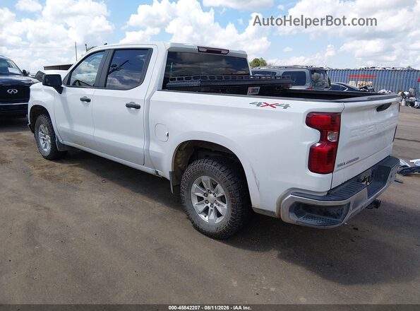 2GCUDAED0R1200935 2024 CHEVROLET SILVERADO White Rear left