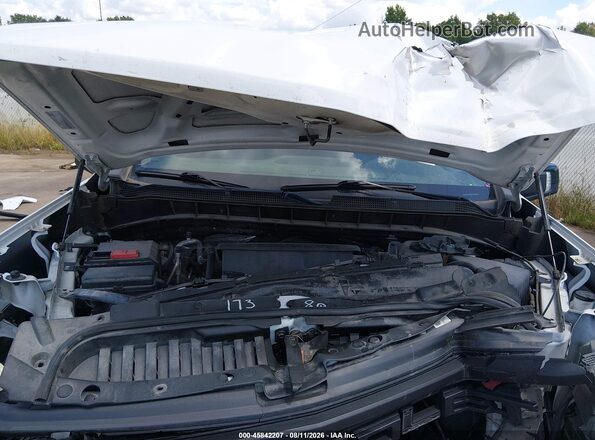 2GCUDAED0R1200935 2024 CHEVROLET SILVERADO White Rear view