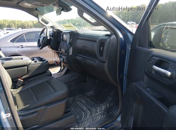 2GCUDAED3R1245674 2024 CHEVROLET SILVERADO Blue Սալոնի դիմացի տեսք