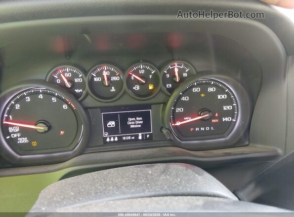 2GCUDAED3R1245674 2024 CHEVROLET SILVERADO Blue Հետևի նստատեղերի տեսք