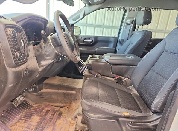 2GCUDAED4P1116162 2023 CHEVROLET SILVERADO White წინა სალონის ხედი