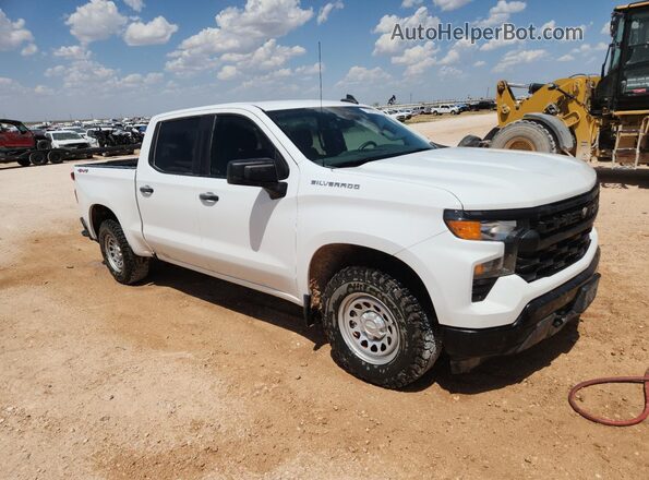 2GCUDAED4P1116162 2023 CHEVROLET SILVERADO White სალონის 360-გრადუსიანი ხედი