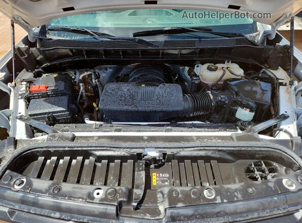 2GCUDAED4P1116162 2023 CHEVROLET SILVERADO White უკანა სალონის ხედი