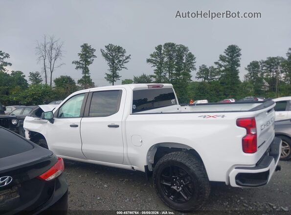 2GCUDDED4R1265403 2024 CHEVROLET SILVERADO White Vista interior trasera