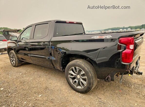 2GCUDDED5P1105978 2023 CHEVROLET SILVERADO Black Задня ліва чверть