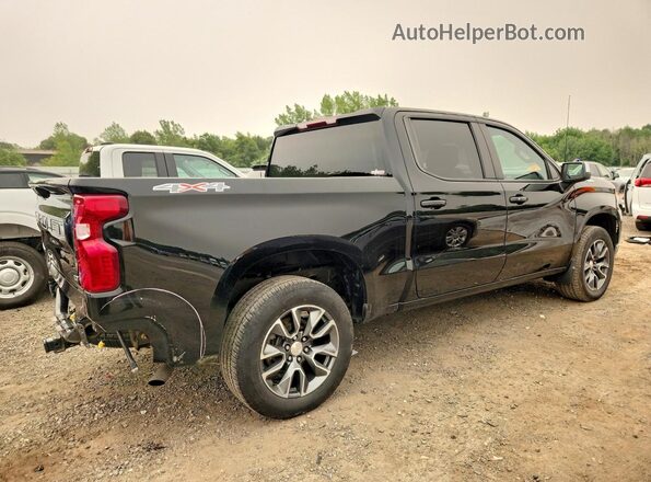 2GCUDDED5P1105978 2023 CHEVROLET SILVERADO Black Задня права чверть
