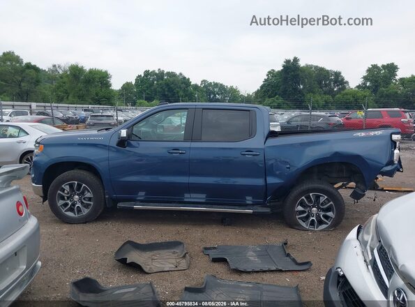 2GCUDDEDXR1184325 2024 CHEVROLET SILVERADO Blue 