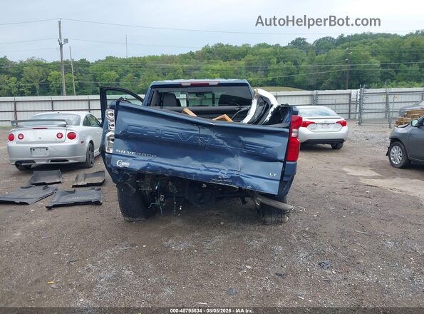 2GCUDDEDXR1184325 2024 CHEVROLET SILVERADO Blue Вид спереду