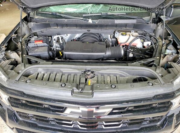 2GCUDEED2P1154951 2023 CHEVROLET SILVERADO Black Вид задньої частини салону