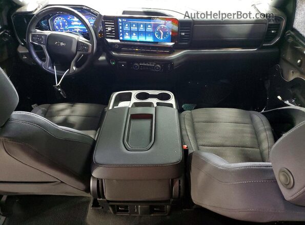 2GCUDEED2P1154951 2023 CHEVROLET SILVERADO Black Вид панелі приладів