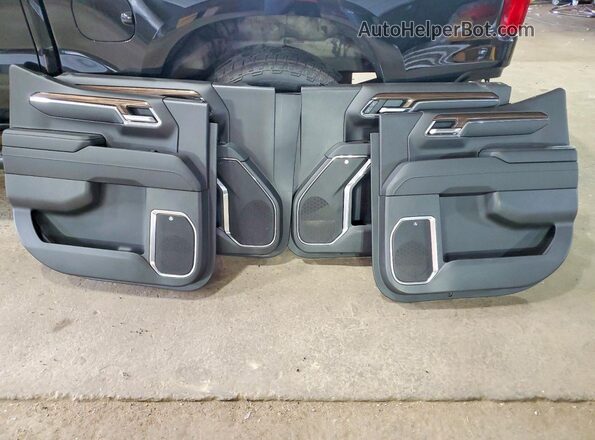 2GCUDEED2P1154951 2023 CHEVROLET SILVERADO Black Вид підкапотного простору