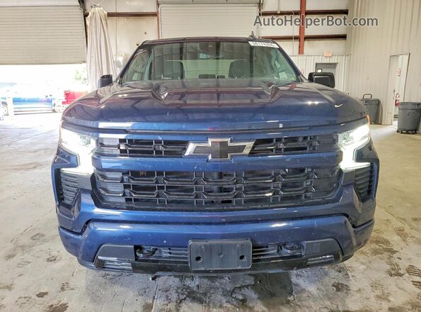 2GCUDEED3P1106651 2023 CHEVROLET SILVERADO Blue Vista frontal