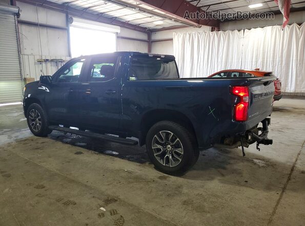 2GCUDEED3P1106651 2023 CHEVROLET SILVERADO Blue Trasero izquierdo