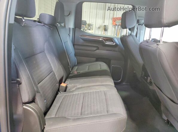 2GCUDEED3P1106651 2023 CHEVROLET SILVERADO Blue Vista de los asientos traseros