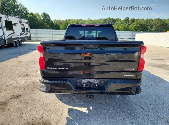 2GCUDEED3R1204405 2024 CHEVROLET SILVERADO Black Widok z tyłu